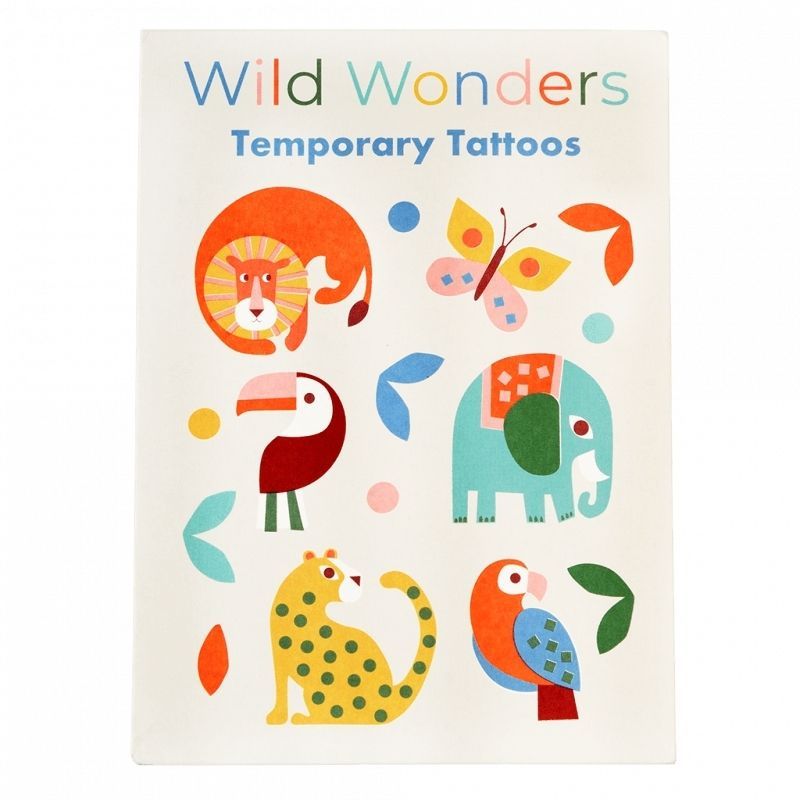 Rex London - Wild Wonders Temporary Tattoos (2 Sheets)